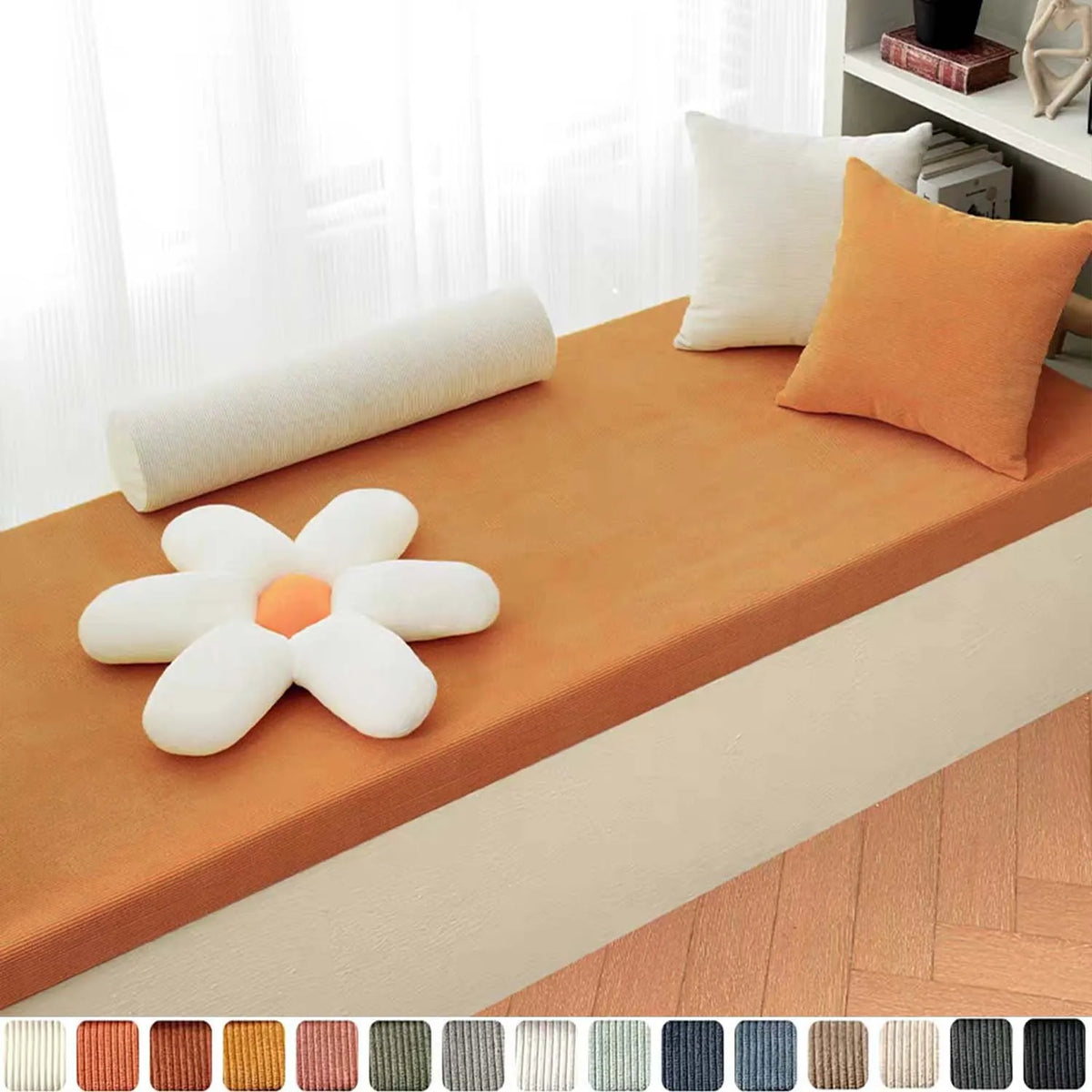 coussin salon de jardin terracotta