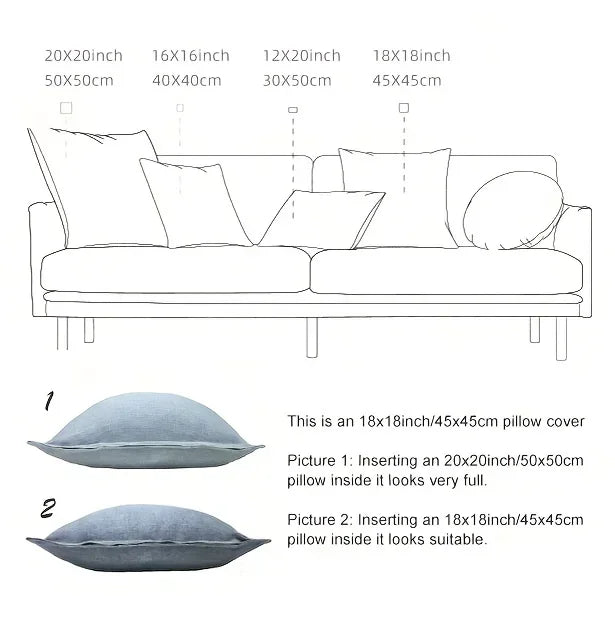 housse de coussin terracotta