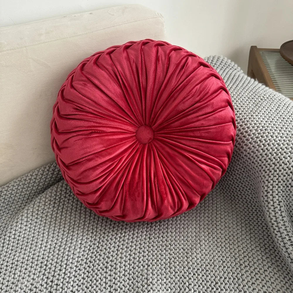 Coussin décoratif : citrouille, idéal canapé et sol
