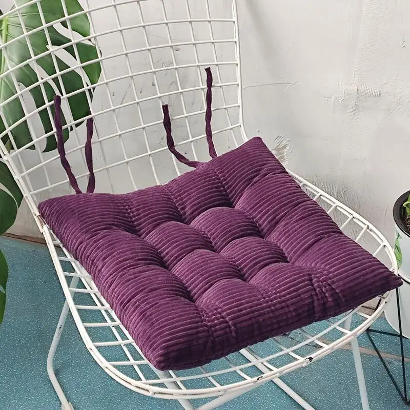 Coussin Velours Côtelé : Confort Doux pour Toute Assise