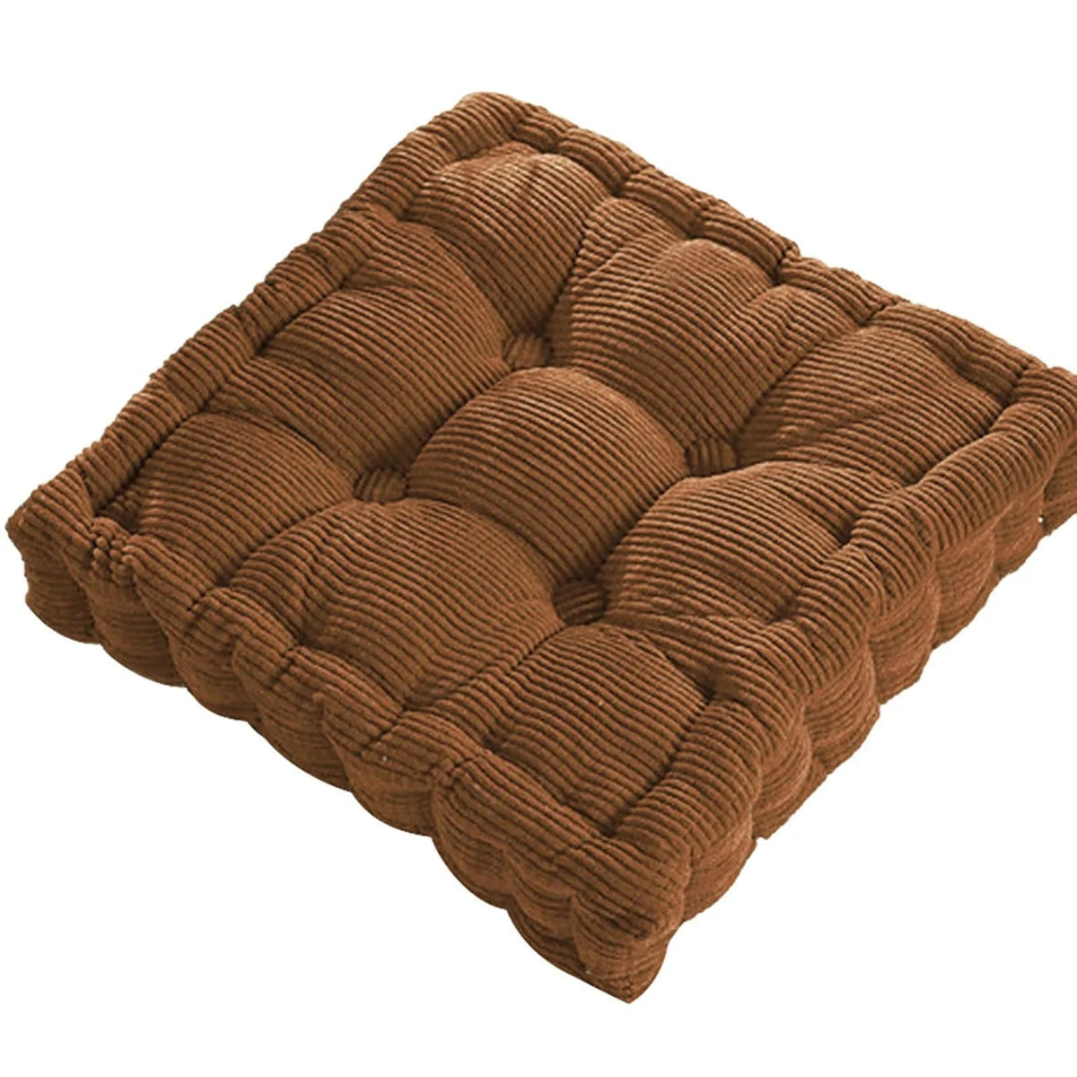 Coussin de Sol – Carré, Épais, pour Yoga et Détente