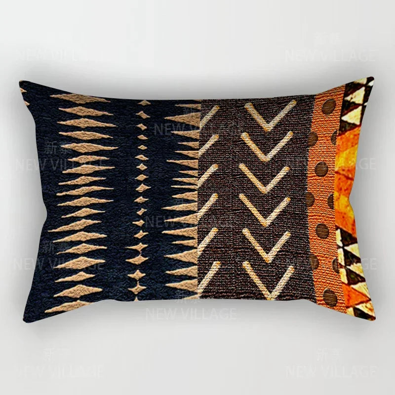 Coussin Déco : Housse Nordique Bohème Automne