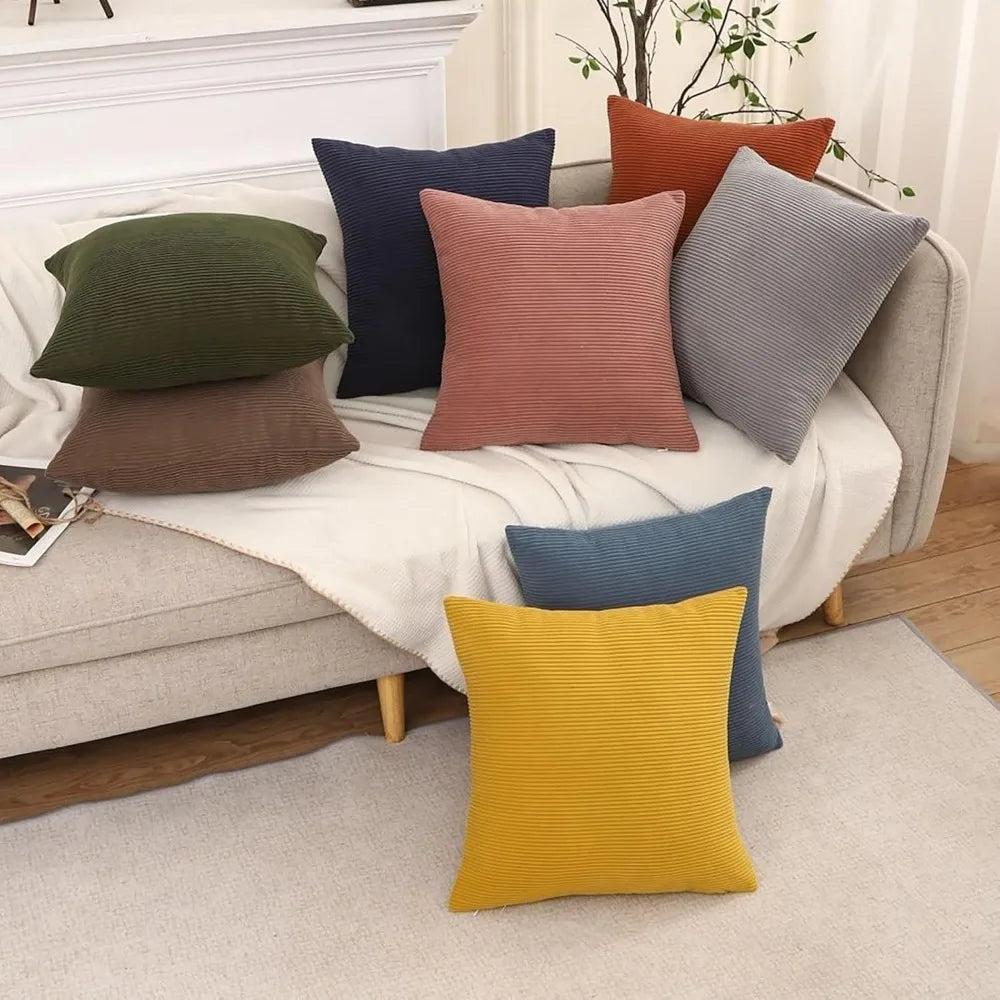 Coussin : Velours Côtelé, Confort Personnalisé pour Tout Siège