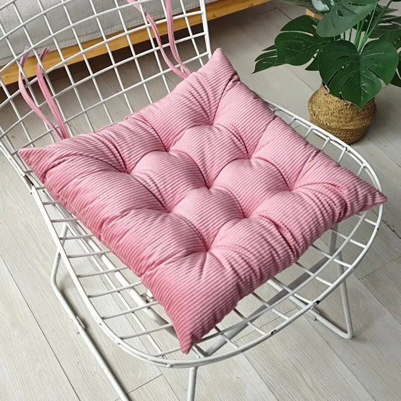 Coussin Velours Côtelé : Confort Doux pour Toute Assise