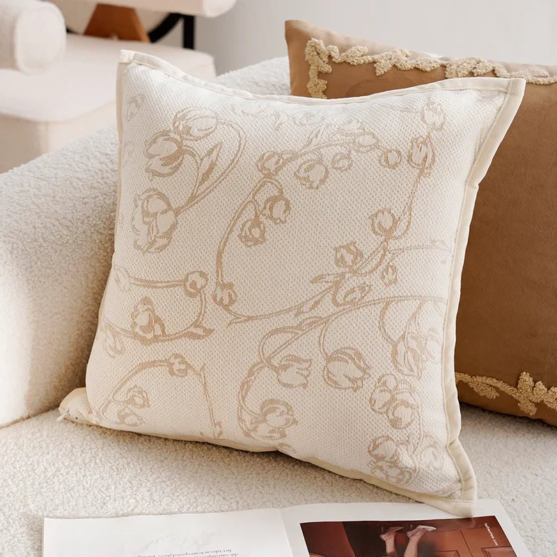 Coussin décoratif : Luxe léger, style français