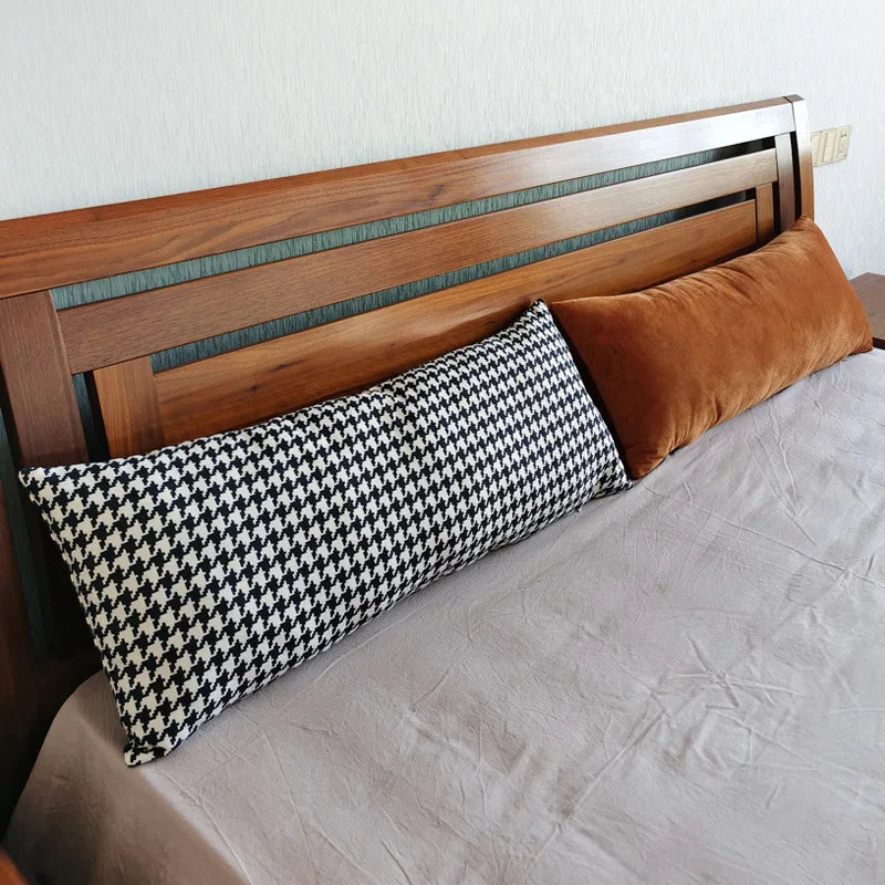 Coussin velours : Housse décorative rectangulaire