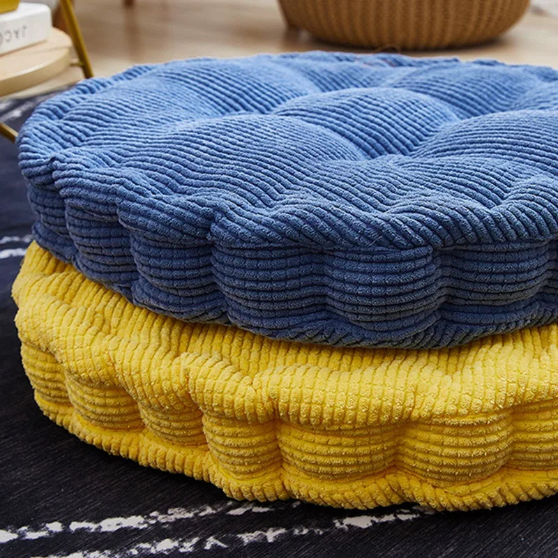 Coussin de Sol Rond – Méditation & Bien-être