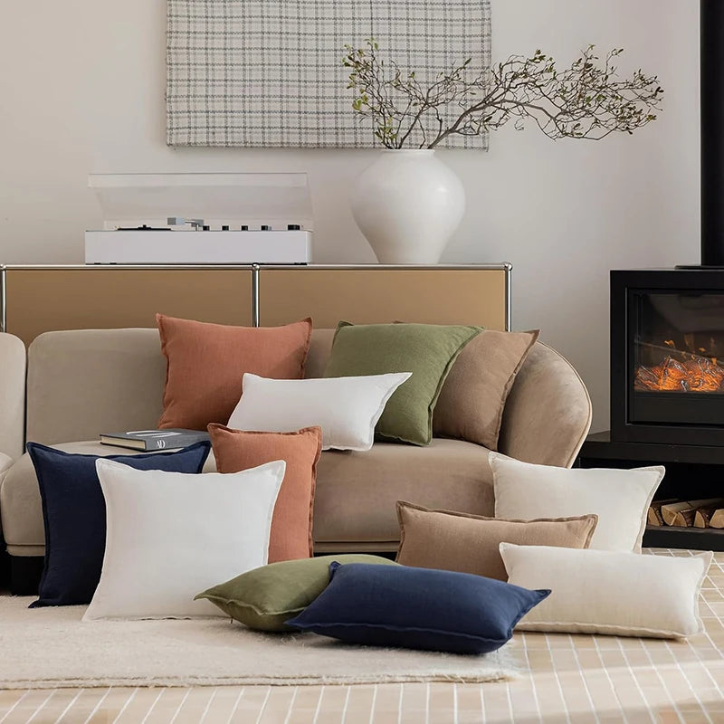 Coussin – Housse Déco Ramie Bohème Chic