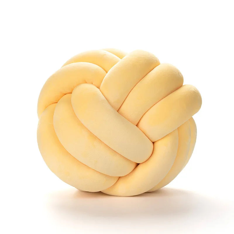 Coussin – Boule Décorative Nouée Douillette