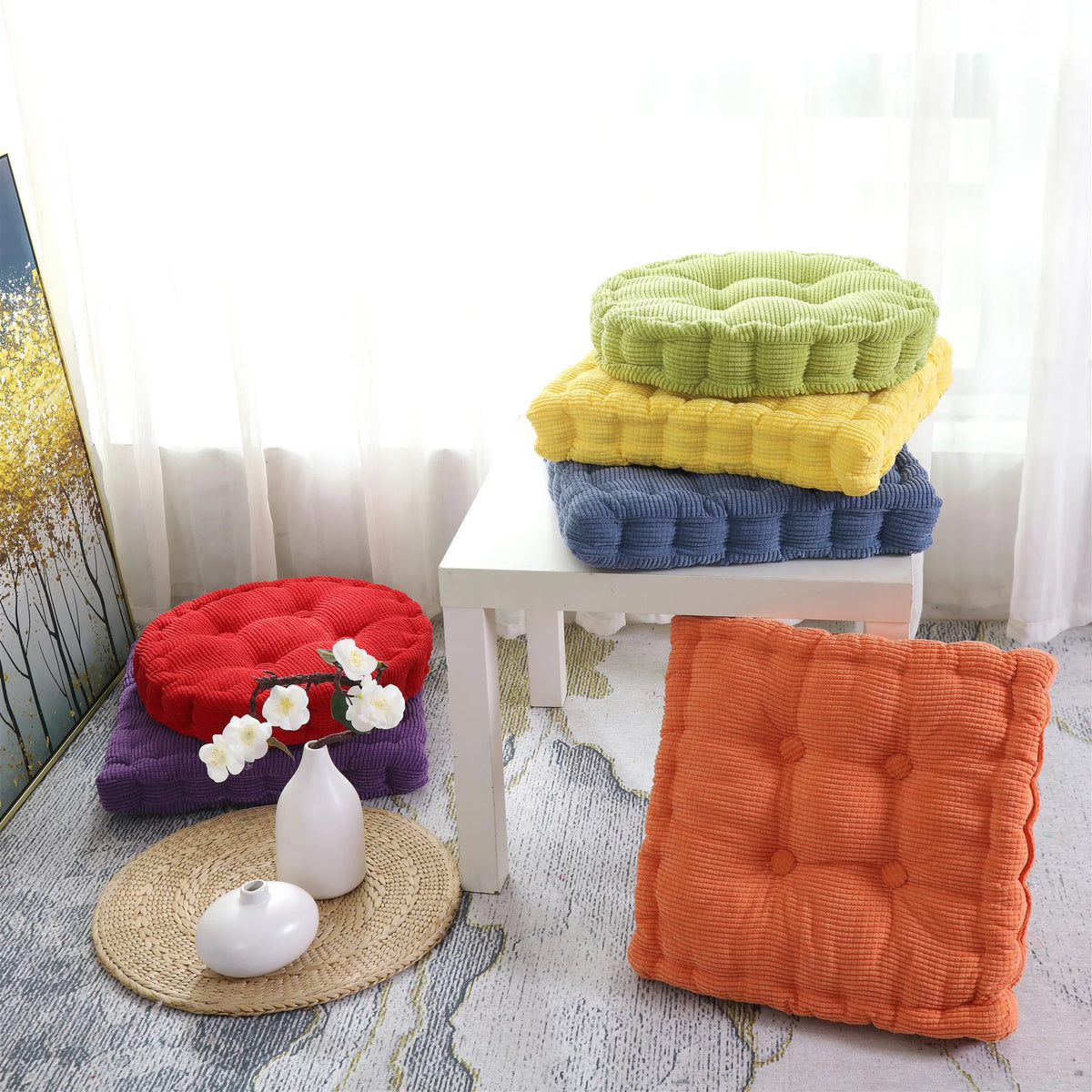 coussin chaise exterieur terracotta