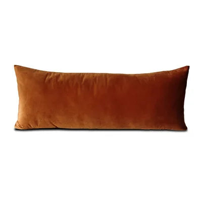 Coussin velours : Housse décorative rectangulaire
