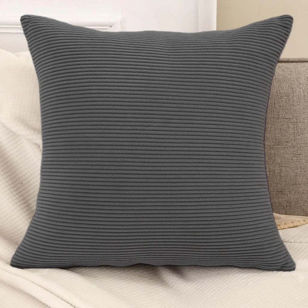 Coussin Déco : Velours Côtelé Personnalisable & Doux