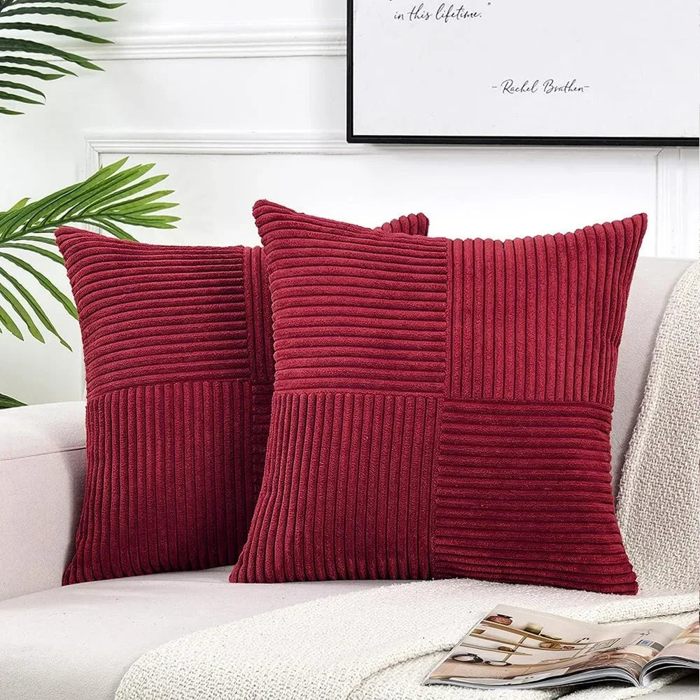 housse de coussin terracotta