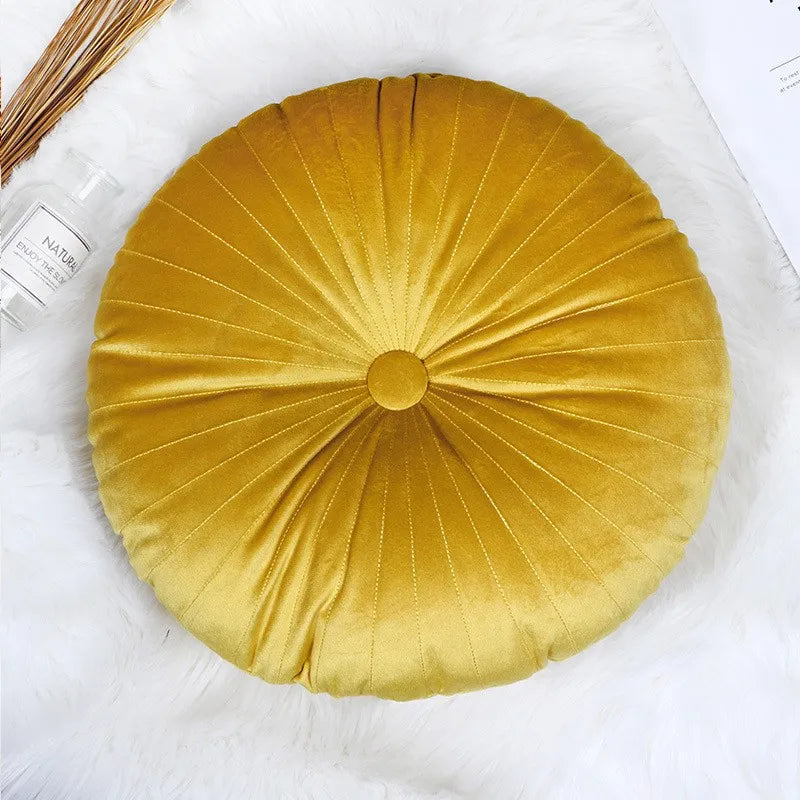 Coussin : Citrouille Nordique, Confort et Style Bonbon
