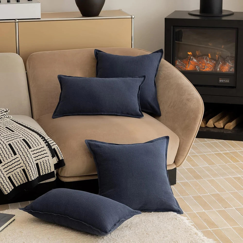Coussin – Housse Déco Ramie Bohème Chic