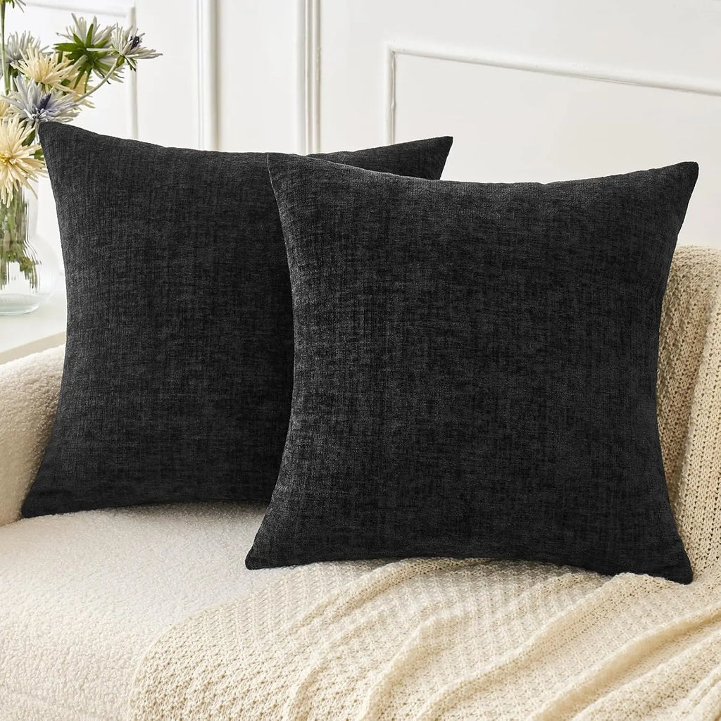 Coussin – Housse Décorative Géométrique Orange