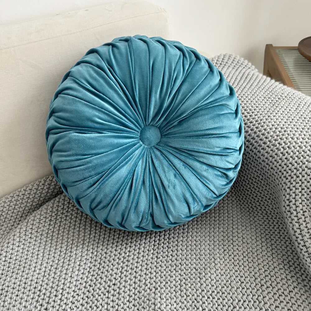 Coussin décoratif : citrouille, idéal canapé et sol