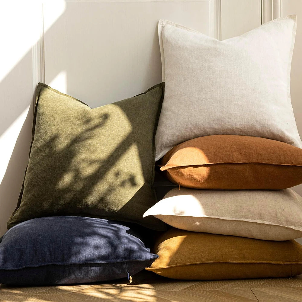 Coussin – Housse Déco Ramie Bohème Chic
