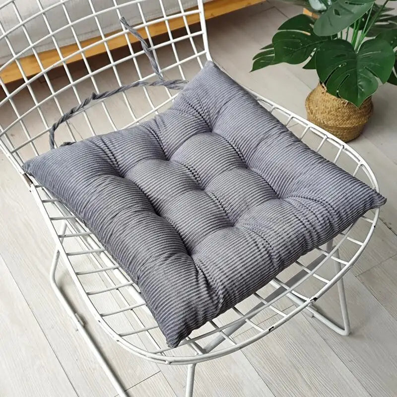 Coussin Velours Côtelé : Confort Doux pour Toute Assise