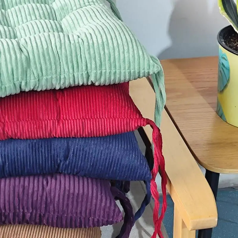 Coussin Velours Côtelé : Confort Doux pour Toute Assise