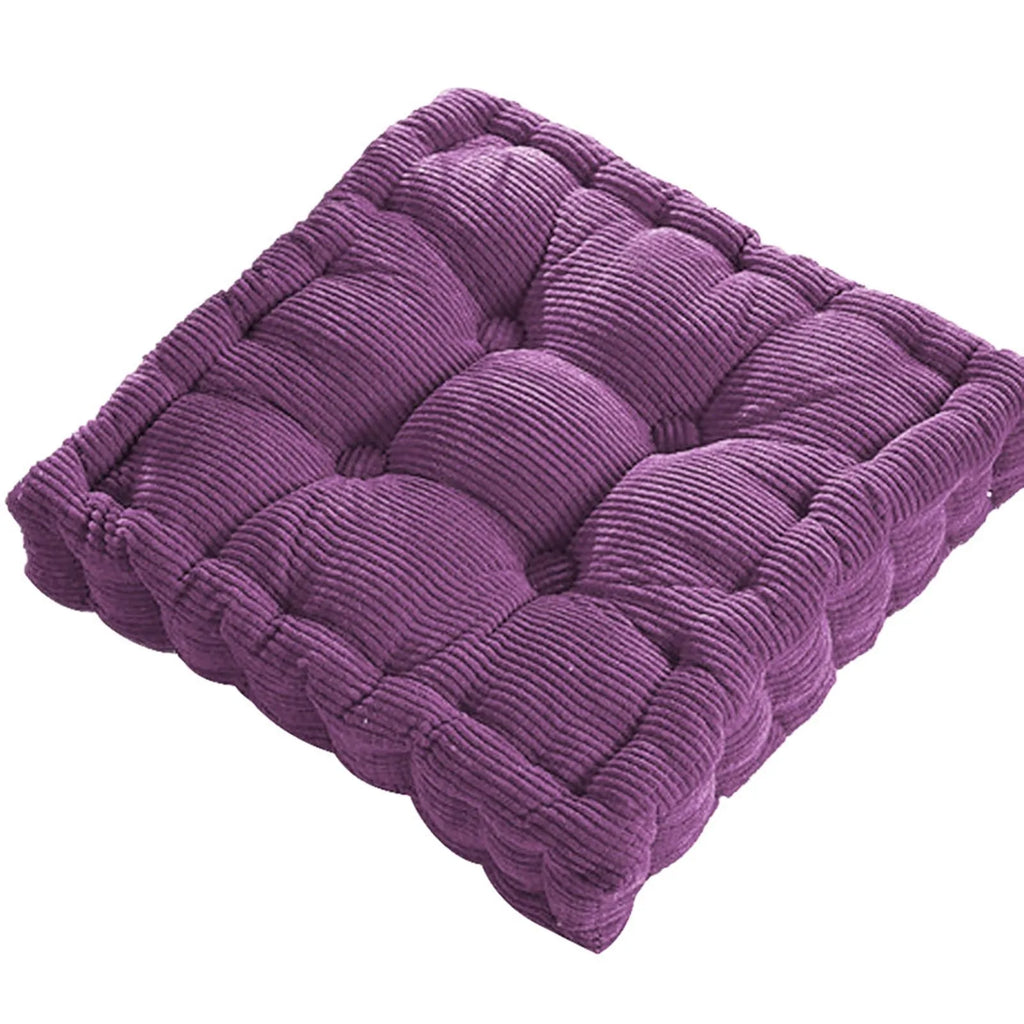 Coussin de Sol – Carré, Épais, pour Yoga et Détente