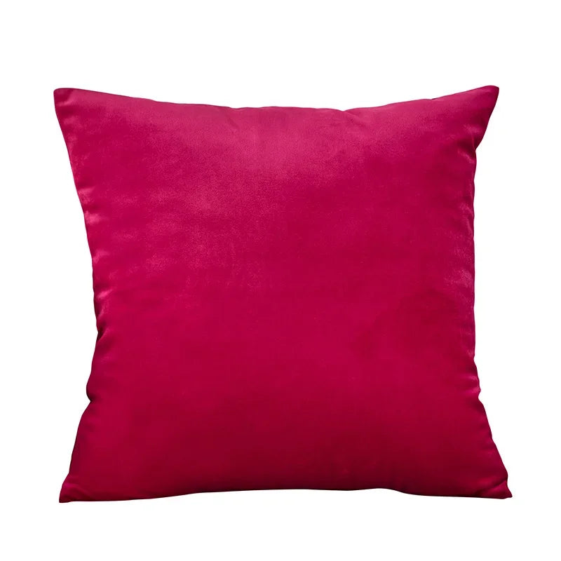 Coussin Velours : Housse Douce Déco Nordique