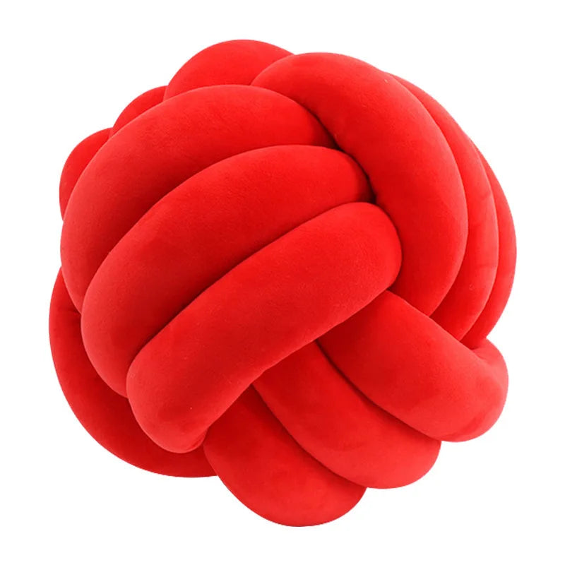 Coussin – Boule Décorative Nouée Douillette