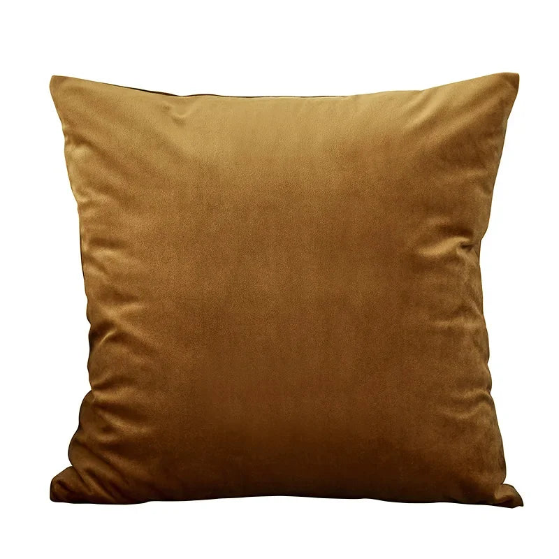 Coussin Velours : Housse Douce Déco Nordique