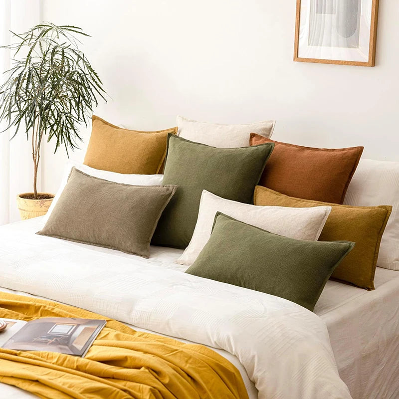 Coussin : Housse Décorative Ramie Bohème