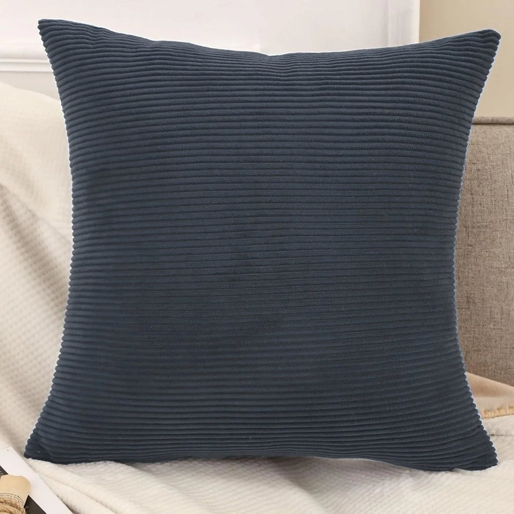 Coussin Déco : Velours Côtelé Personnalisable & Doux