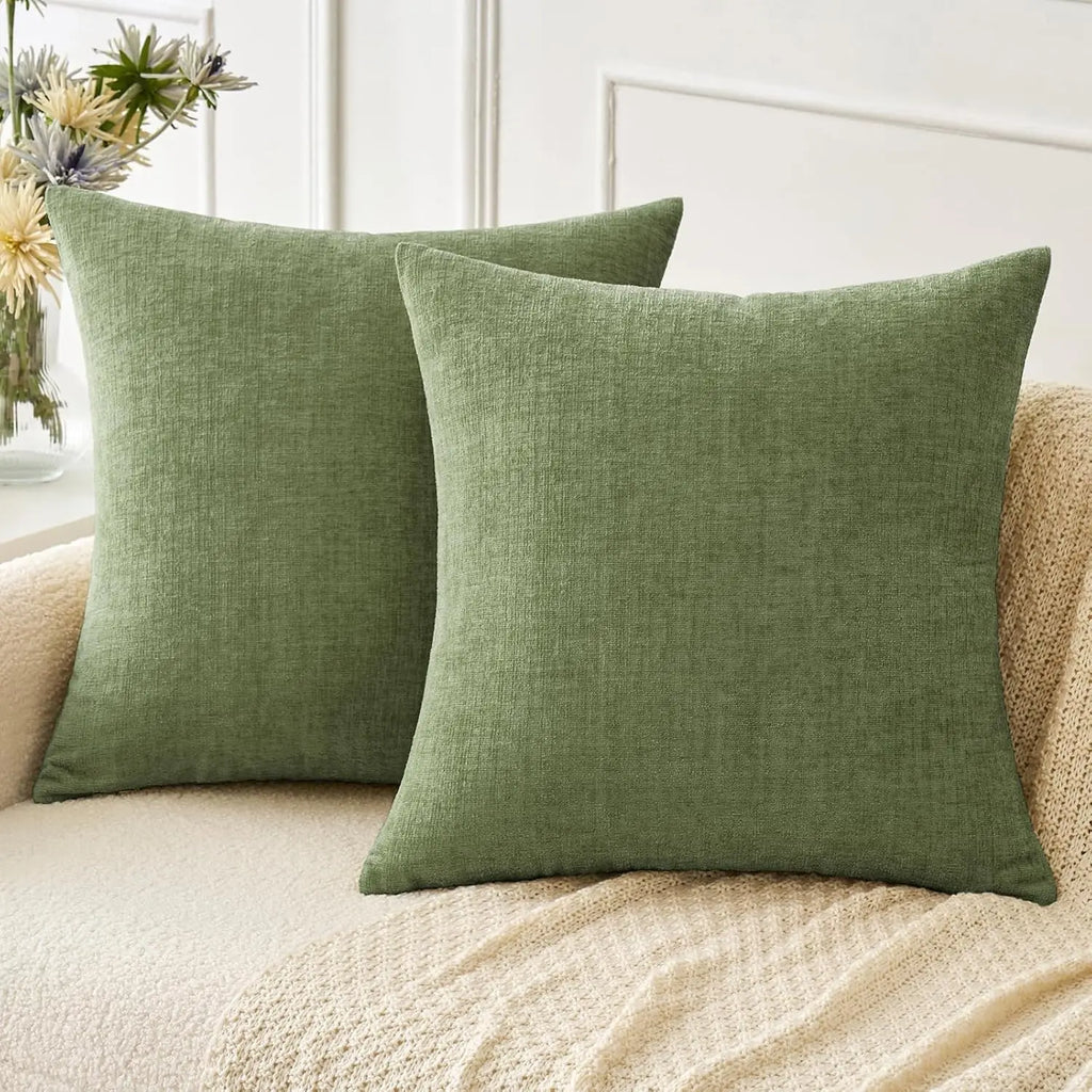 Coussin – Housse Décorative Géométrique Orange