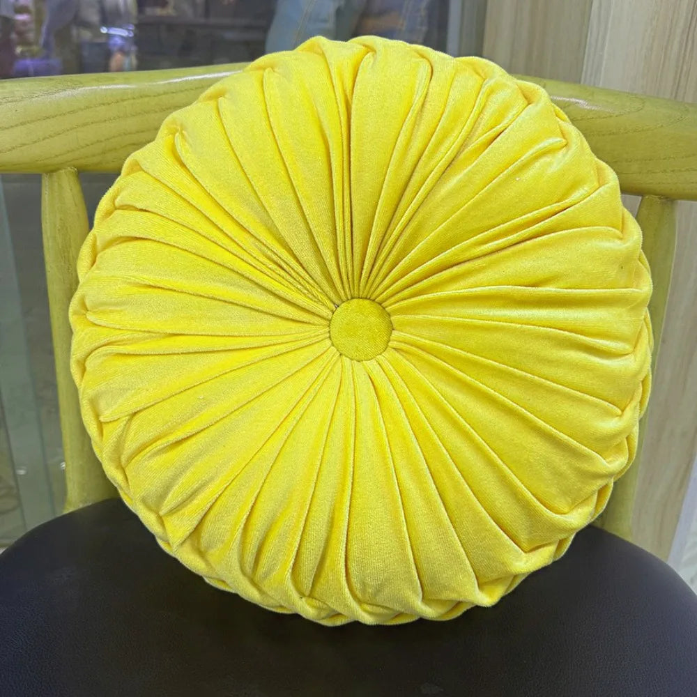 Coussin décoratif : citrouille, idéal canapé et sol