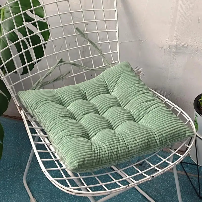 Coussin Velours Côtelé : Confort Doux pour Toute Assise
