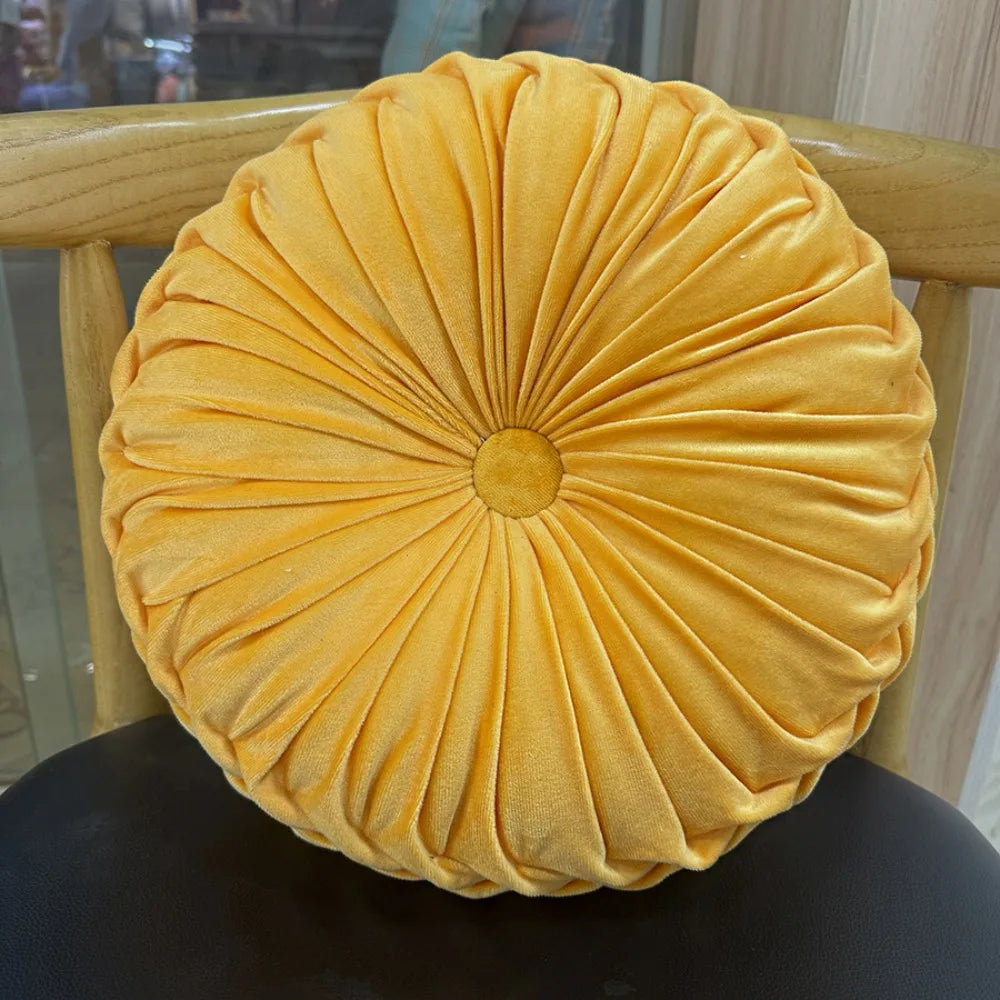 Coussin décoratif : citrouille, idéal canapé et sol
