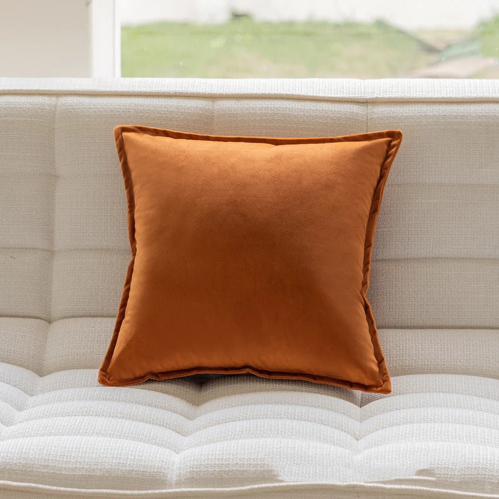 Coussin Déco : Housse Chenille Jacquard 45x45cm