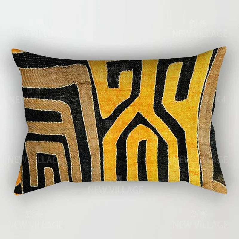 Coussin Déco : Housse Nordique Bohème Automne