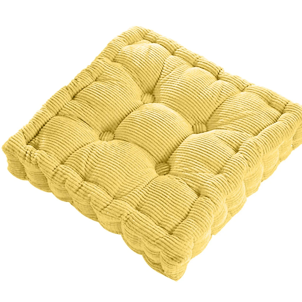 Coussin de Sol – Carré, Épais, pour Yoga et Détente