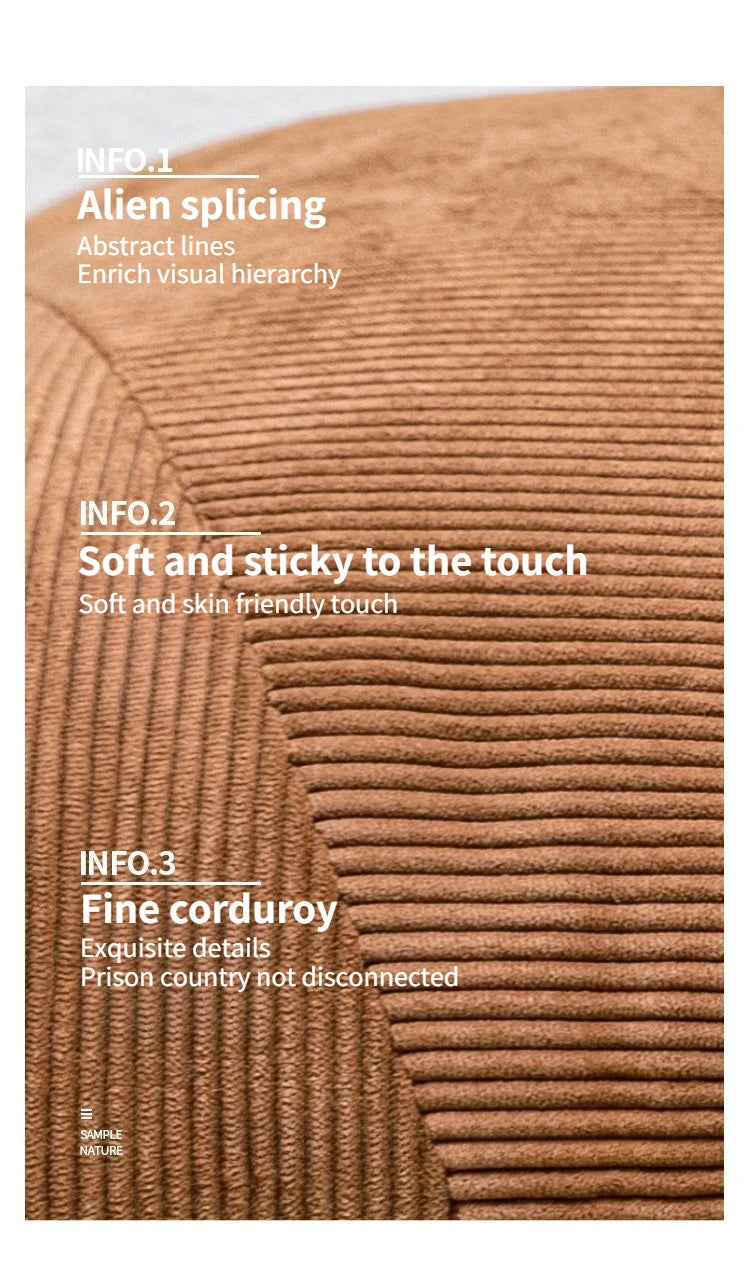 Coussin décoratif : marron, style luxe gaufré