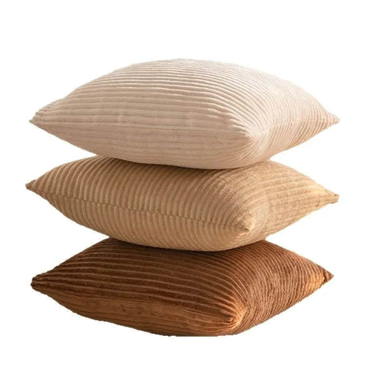 Coussin : Housse décorative unie 40x40cm