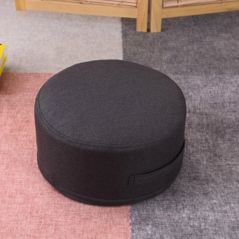 Coussin de sol : Pouf Tatami rond, déhoussable