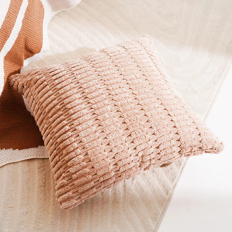 Coussin Déco : Luxe Vintage Français Marron