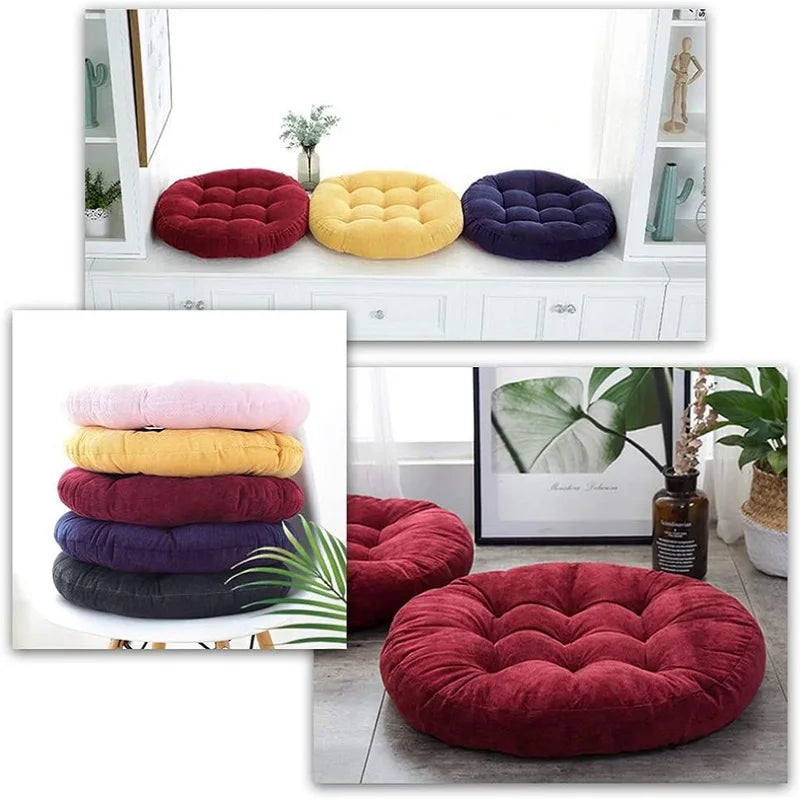 Coussin de sol rond : Confort XL multi-usage