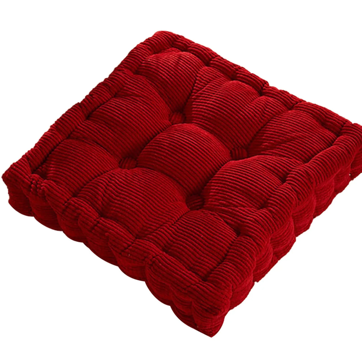 Coussin de Sol – Carré, Épais, pour Yoga et Détente