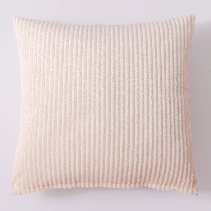 Coussin : Housse Rayée Élégante 40x40cm