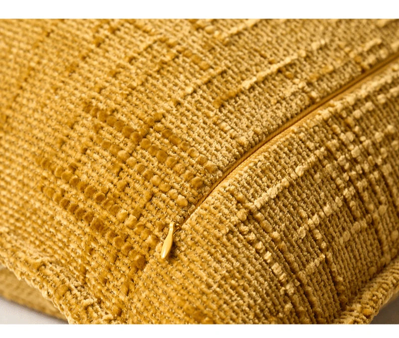 Coussin : Housse Chenille Épaisse & Confortable