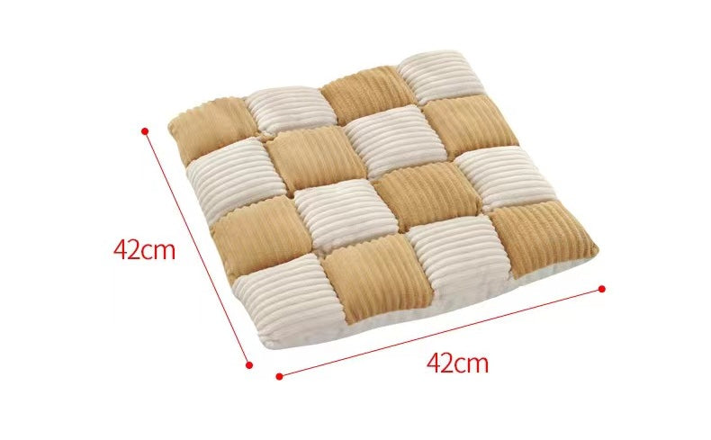 Coussin – Douceur Velours Côtelé, Confort Universel