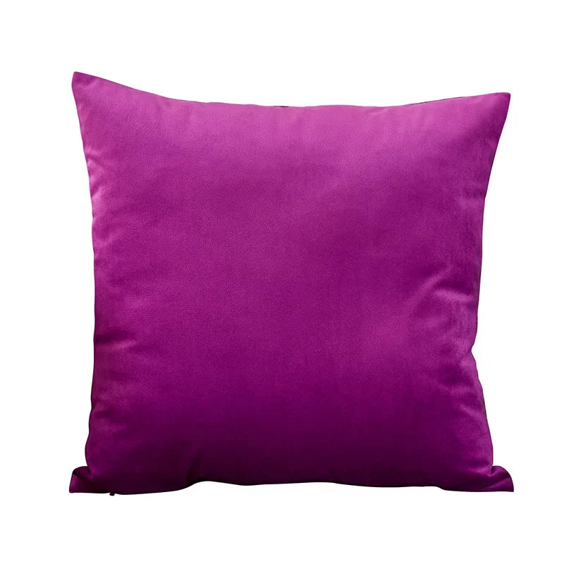 Coussin Velours : Housse Douce Déco Nordique