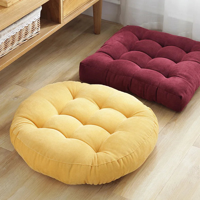 Coussin de sol rond : Confort XL multi-usage