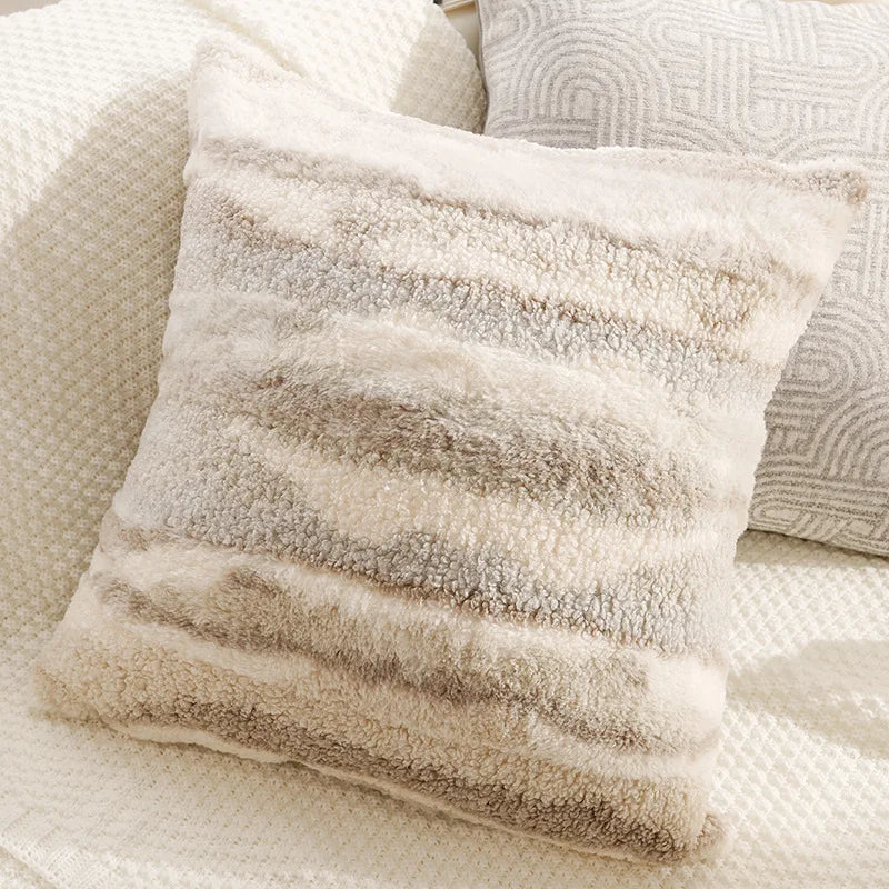 Coussin décoratif : Luxe Rétro Marron