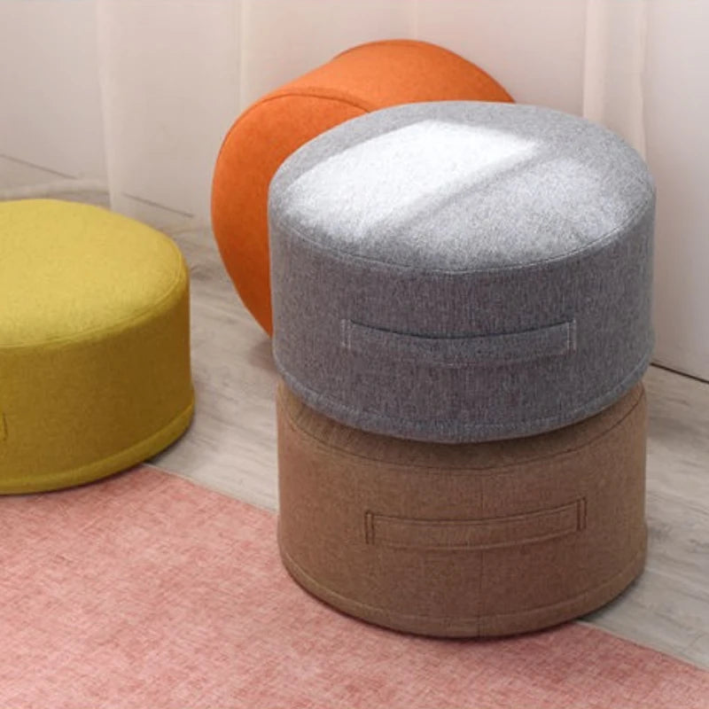 Coussin de sol : Pouf Tatami rond, déhoussable